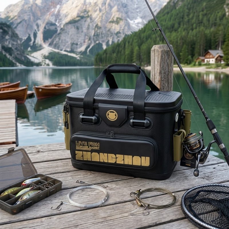 Przenośny, wzmocniony pojemnik – Fishing Kayak Crate recenzja i cena